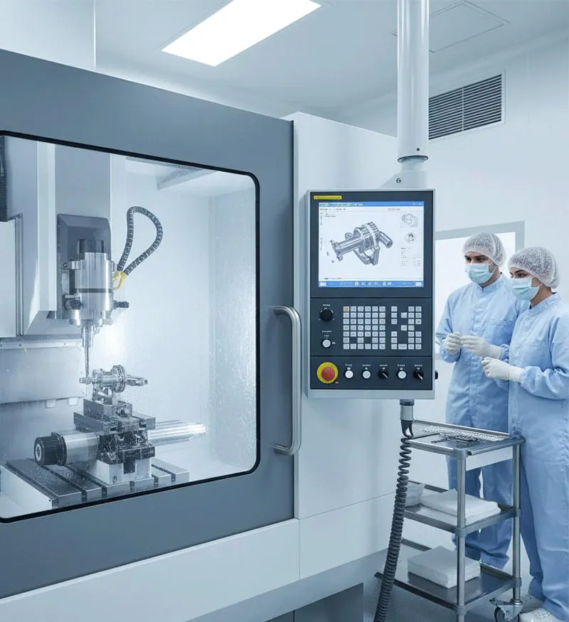 CNC işleme ile üretilmiş otomotiv gövde ve şasi bileşenleri