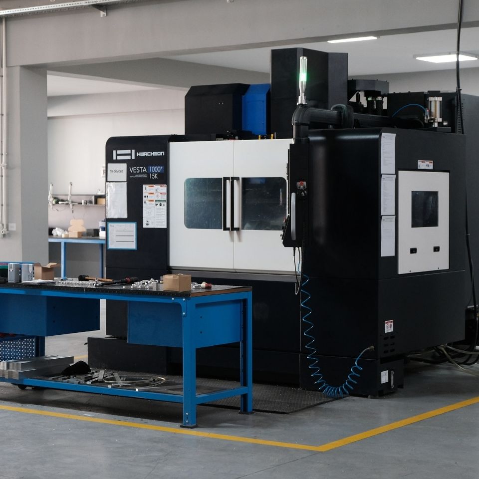 TruthTec CNC makine parkurundan genel görünüm
